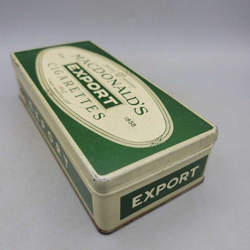 Macdonald's Cigarette Tin (Jef) Rare Size