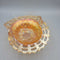 Carnival Glass Bowl "Basket weave " (RHA)