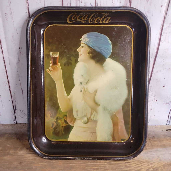 Coca Cola Serving Tray "Party Girl " 1925 (Jef)