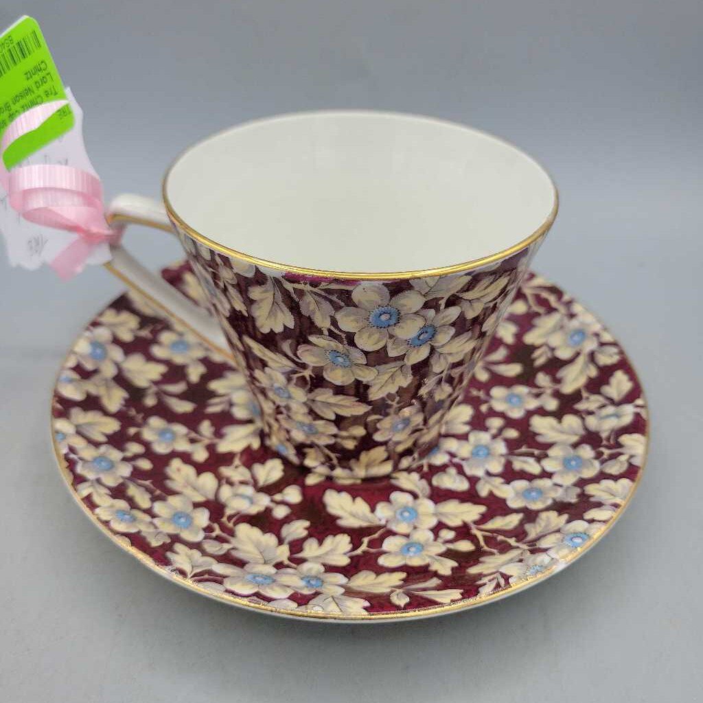 Chintz Cup and Saucer Lord Nelson Brocade (TRE)