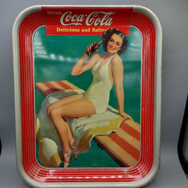 Coca Cola Tray 1939 Girl (Jef)