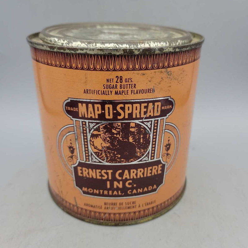 Map O Spread Tin Montreal Sugar Butter (Jef)