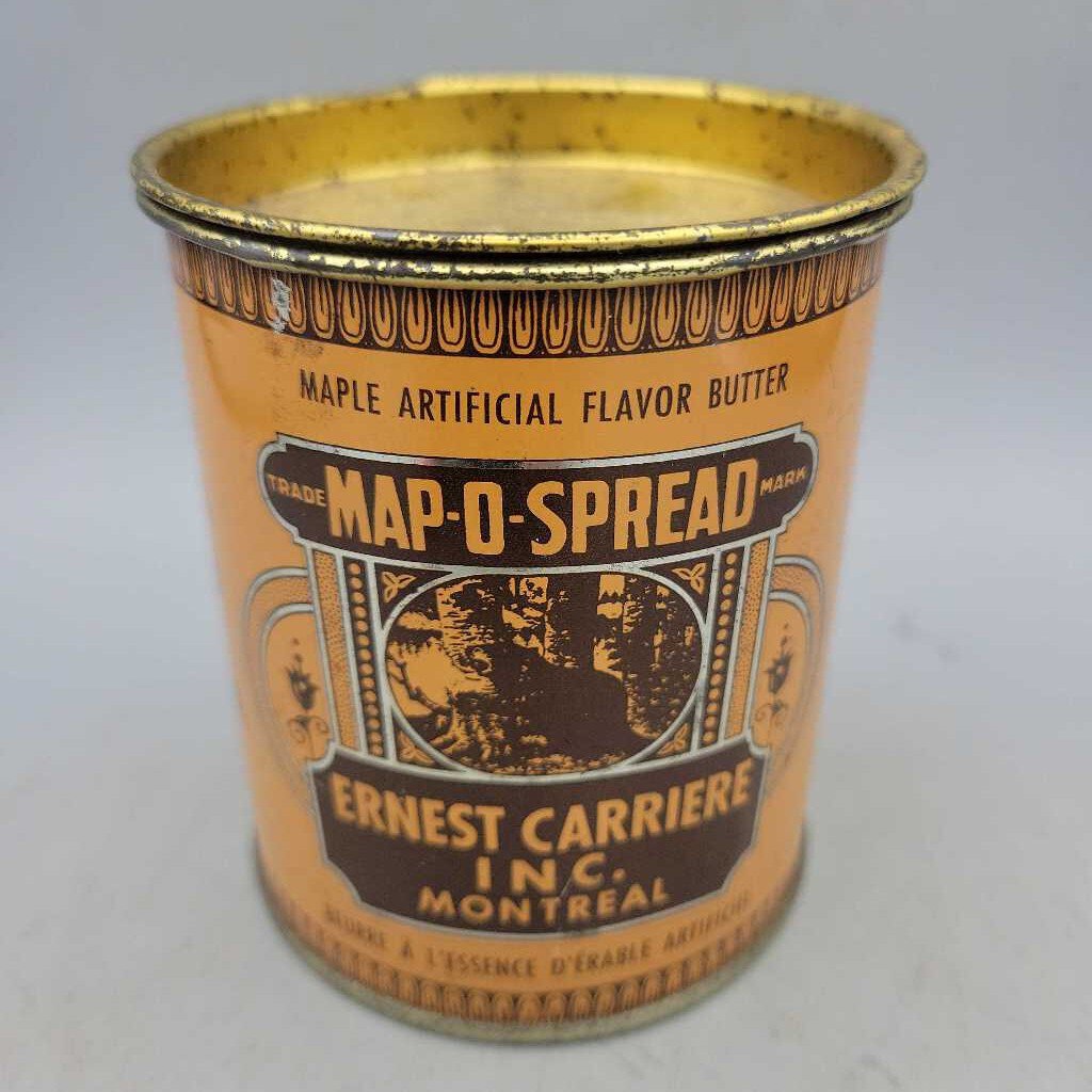 Map O Spread Tin Montreal Sugar Butter (Jef)