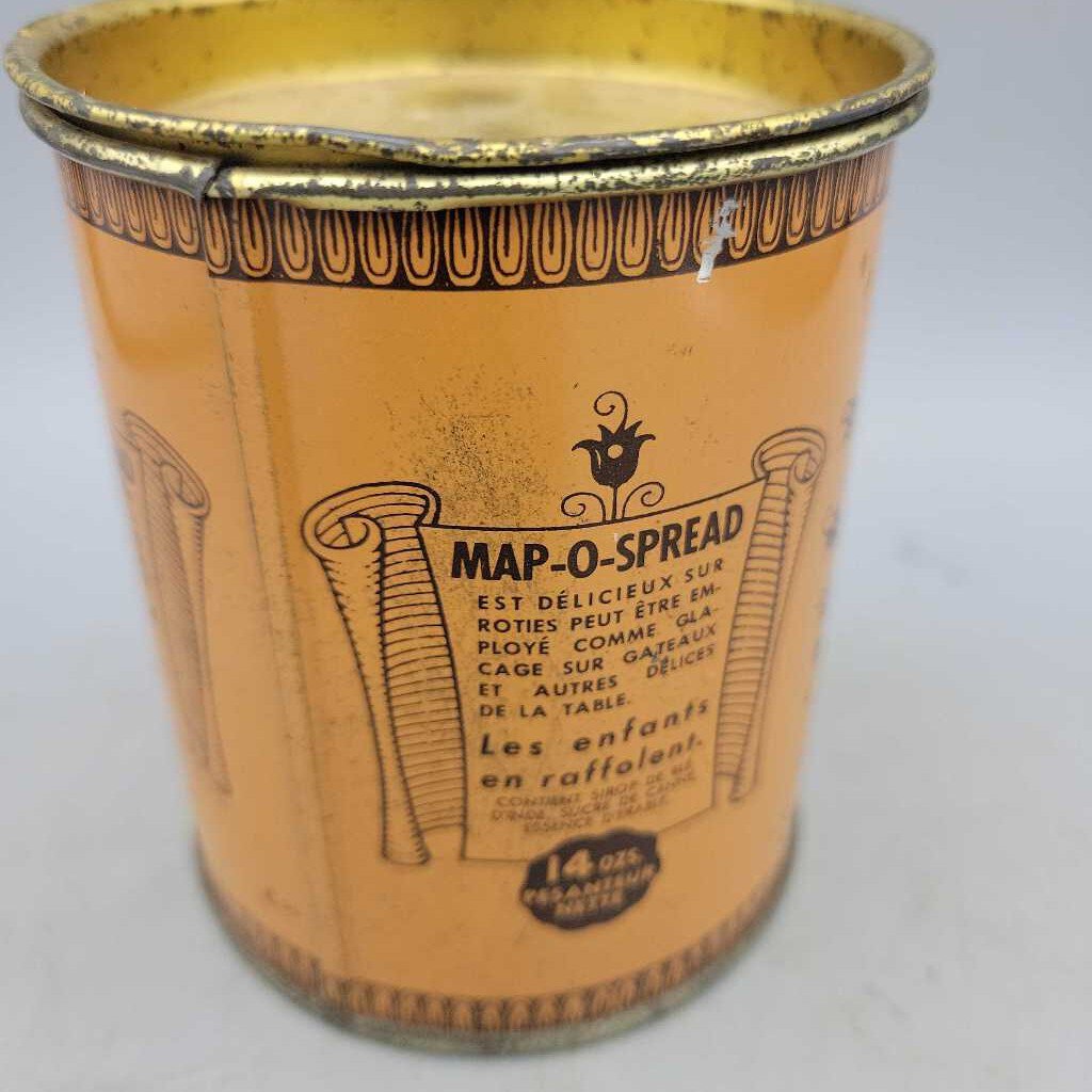 Map O Spread Tin Montreal Sugar Butter (Jef)