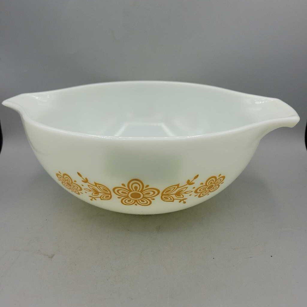 Pyrex Bowl Butterfly Gold (TRE) #443