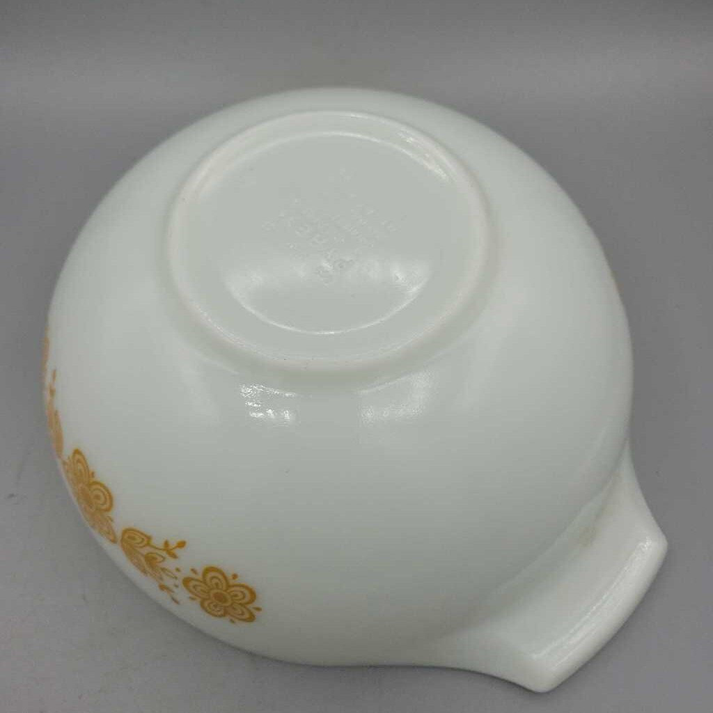 Pyrex Bowl Butterfly Gold (TRE) #443