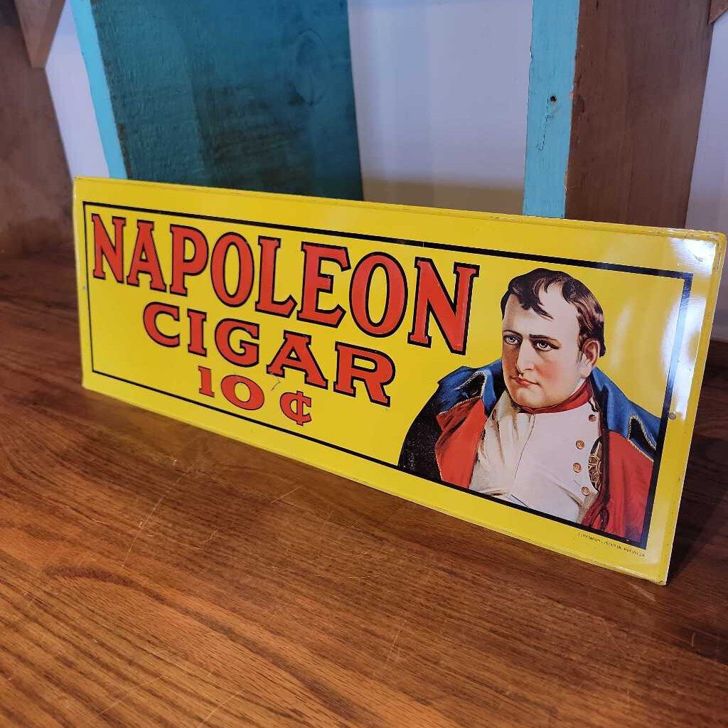 Napoleon Tin Sign Tobacco (Jef)