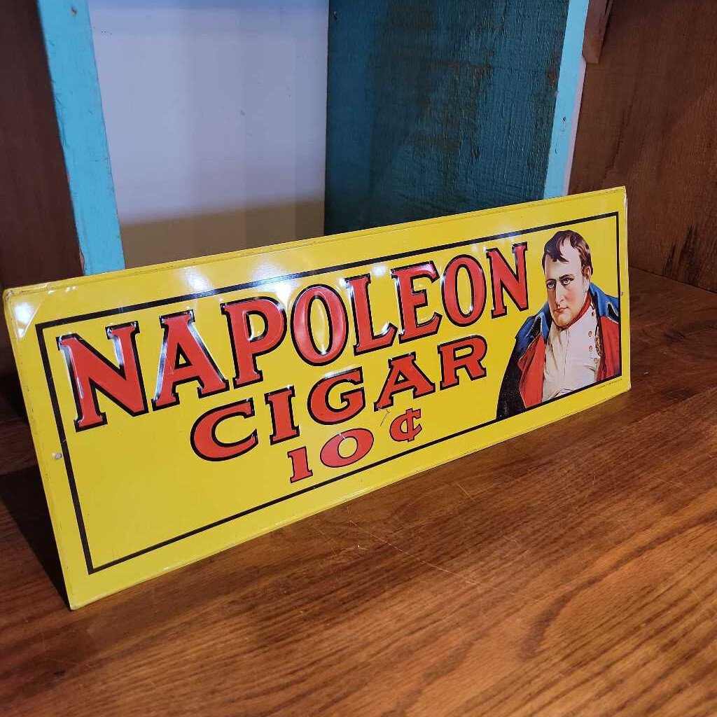 Napoleon Tin Sign Tobacco (Jef)