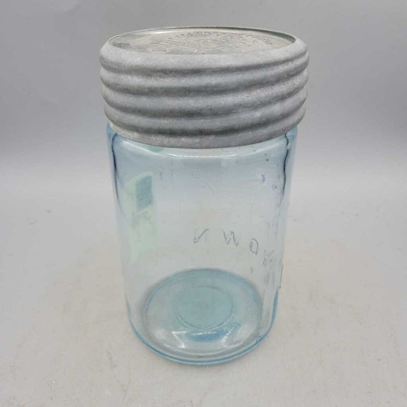 Crown Pint Jar Cornflower Blue (Jef)
