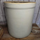 5 Gallon Crown USA Pottery Crock with Wood Lid(WR)