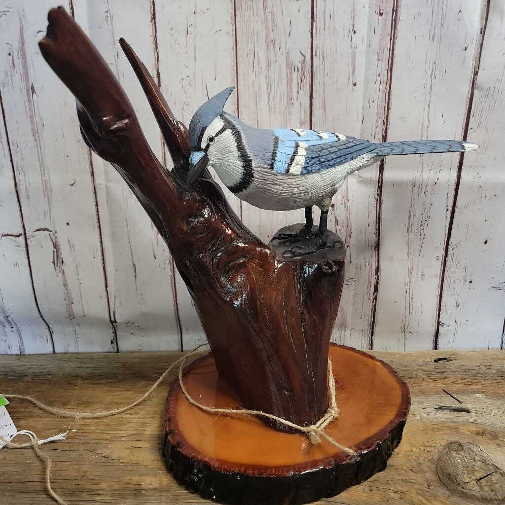 Wood Carving Blue Jay F Makra 1989 (M2) 5000