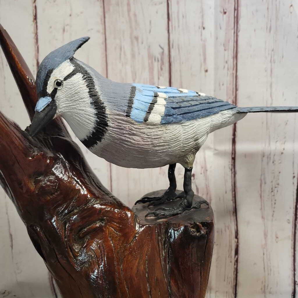 Wood Carving Blue Jay F Makra 1989 (M2) 5000