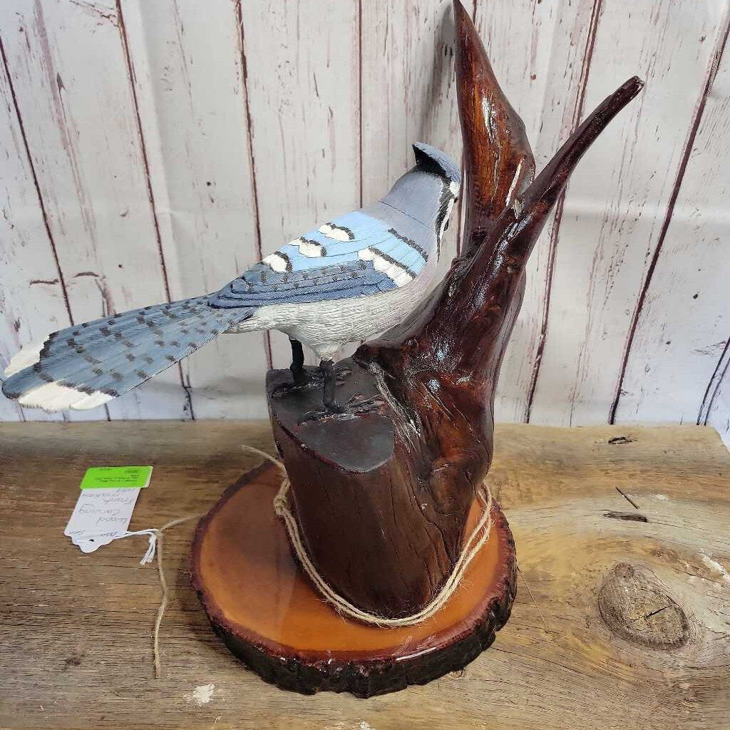 Wood Carving Blue Jay F Makra 1989 (M2) 5000