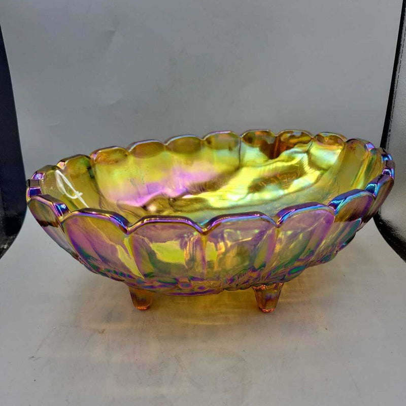 Carnival Glass Fruit Bowl (SC) 1553