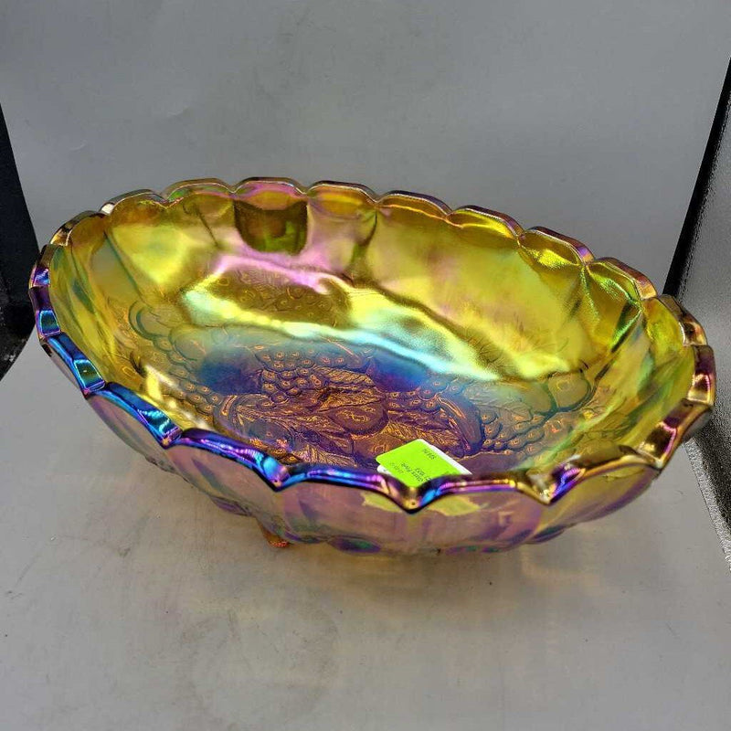 Carnival Glass Fruit Bowl (SC) 1553