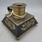 Old Tin & Brass Candle Holder (M2) 3121