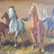 Hans Riedmann Oil On Canvas Horses (DEB)