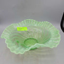 Green Opalescent bowl (JH49)