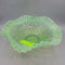 Green Opalescent bowl (JH49)