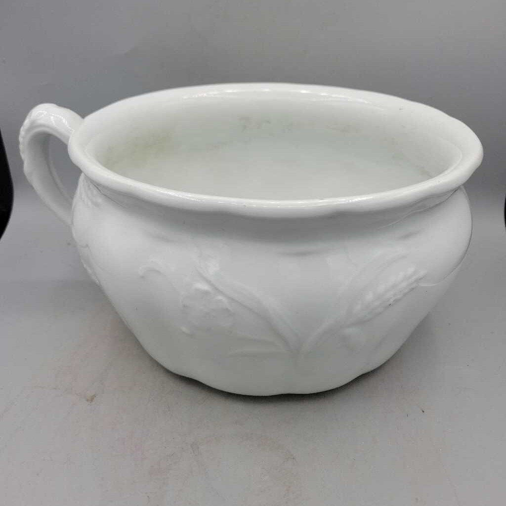 Ironstone Chamber Pot Planter (YVO) 304