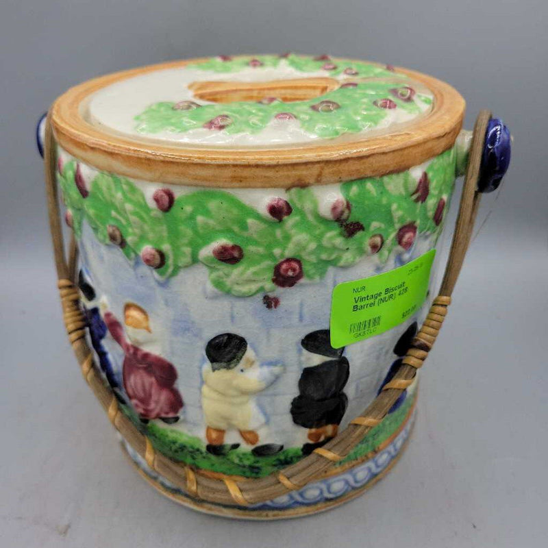 Vintage Biscuit Barrel (NUR) 428