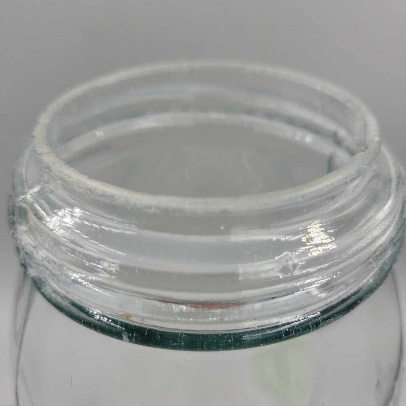 Beaver quart Jar Blue tint Weak Mold (JAS)
