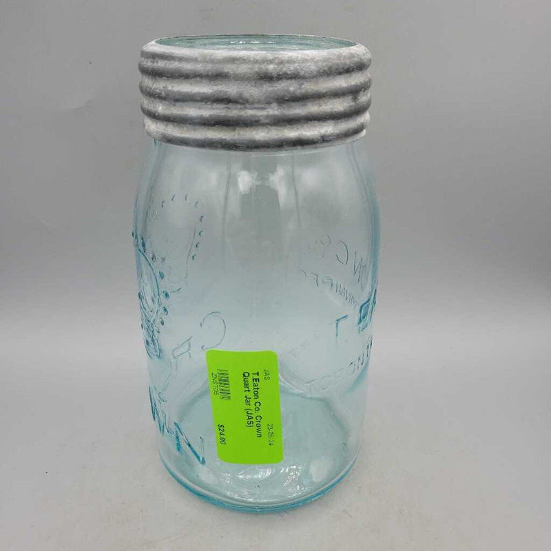 T.Eaton Co. Crown Quart Jar (JAS)