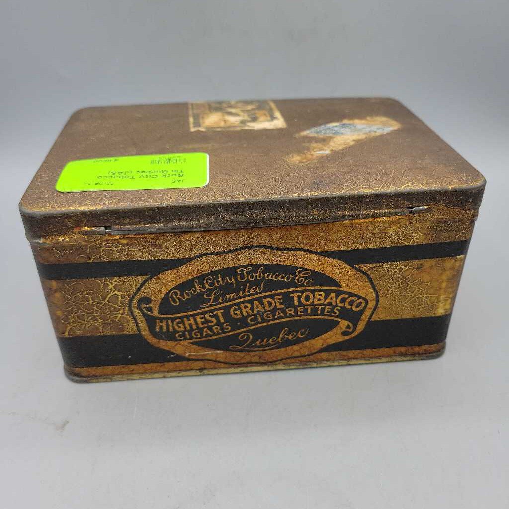 Rock City Tobacco Tin Quebec (JAS)