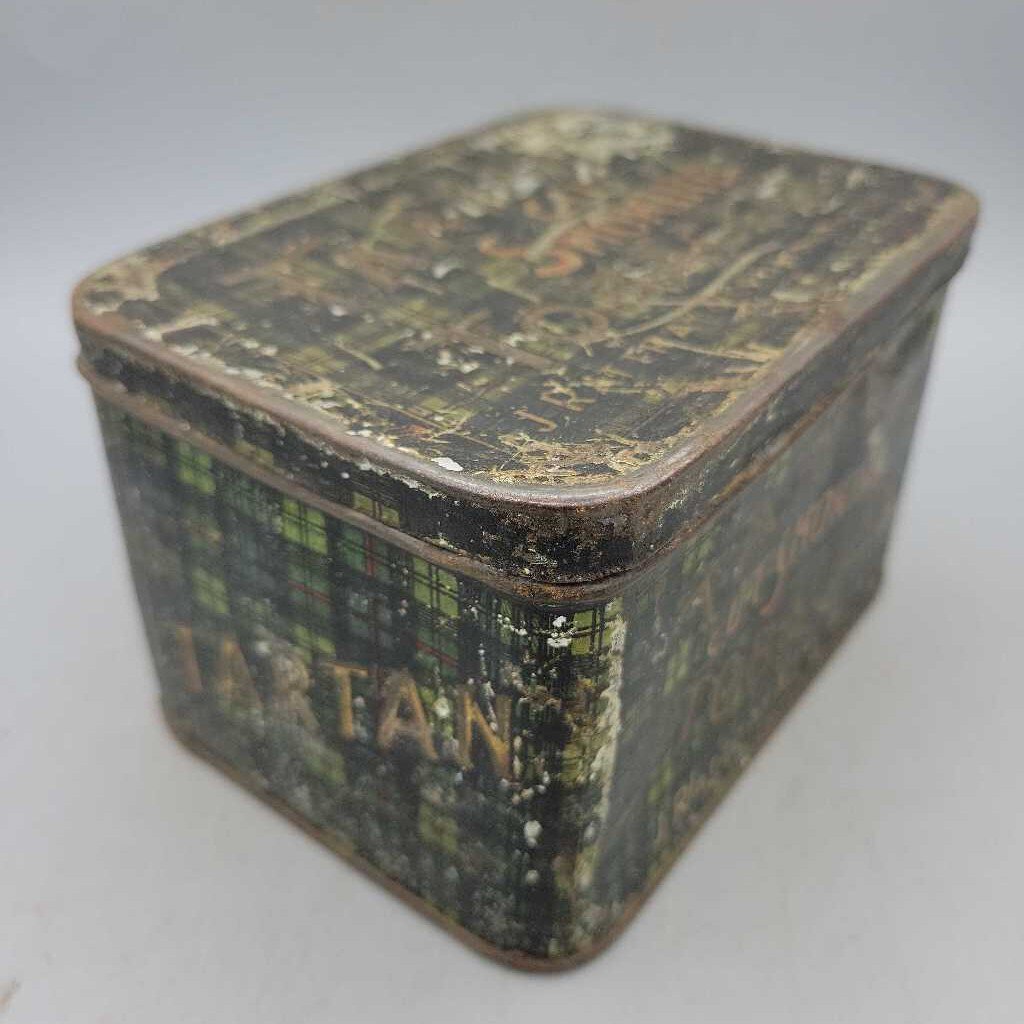 Tartan Cut Smoking Tobacco Tin (Jef)