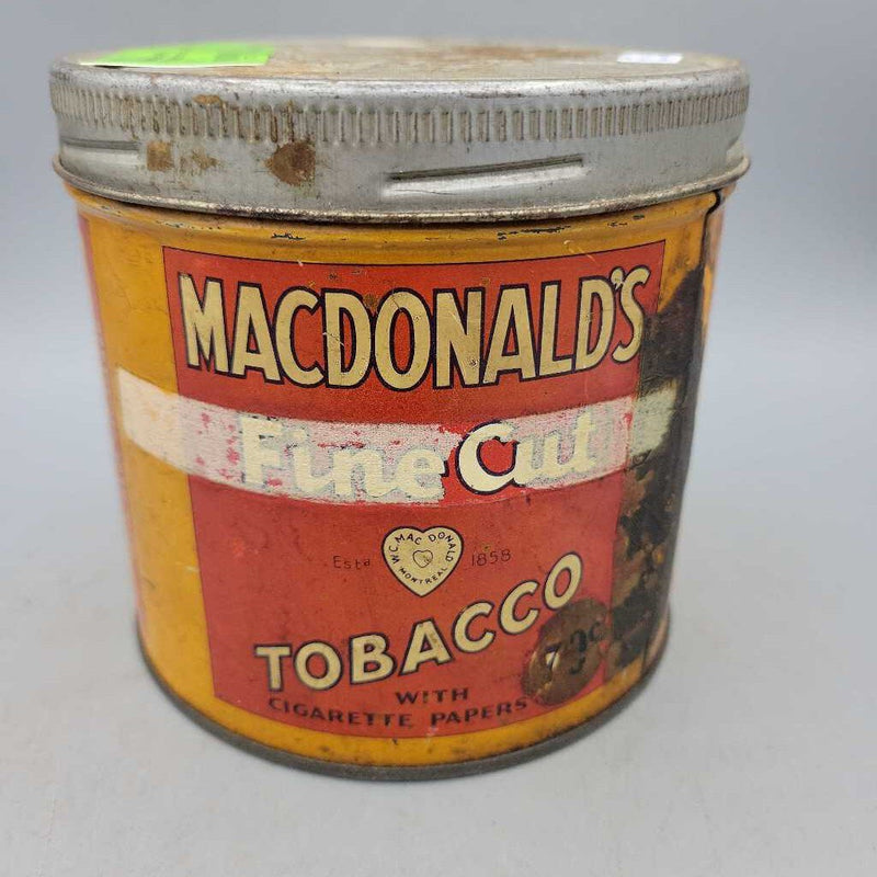 Macdonald's Tobacco tin (Jef)