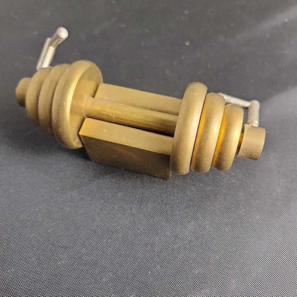 Miniature Brass Dumbbell set (JAS)