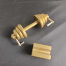 Miniature Brass Dumbbell set (JAS)