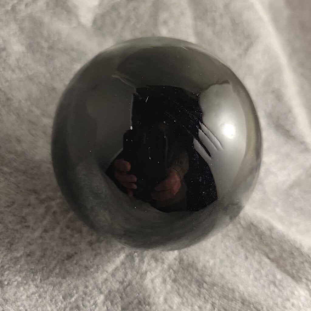 Black Glass Ball (JAS)