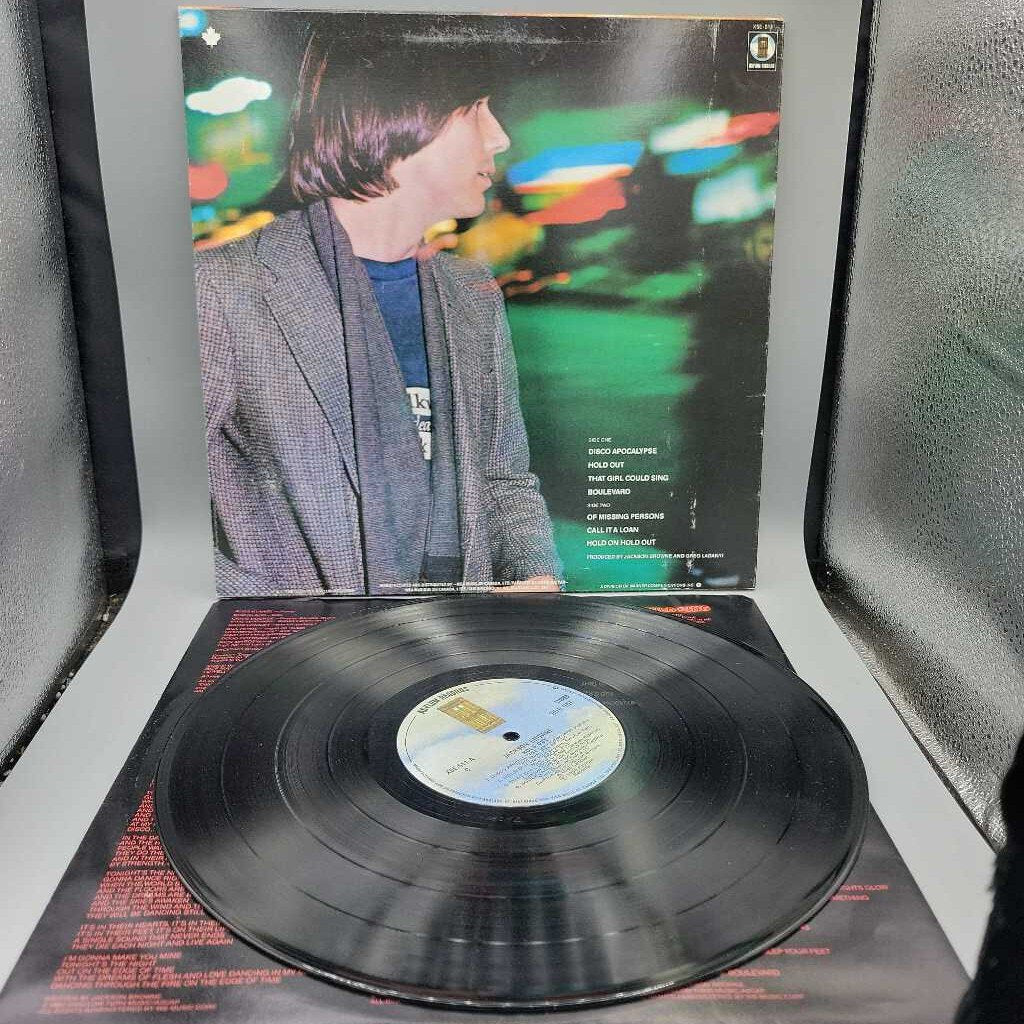 Jackson Browne " Hold Out" LP (JAS) Mint