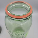 Quart Crown Jar Apple Green (Jef)