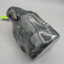 Hand Carved Soapstone Penguin Signed (DEB)