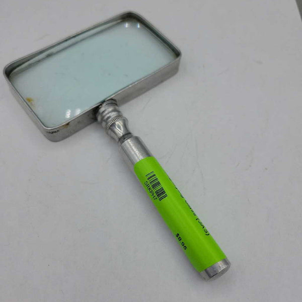 Solid Aluminum Magnifying Glass (JAS)
