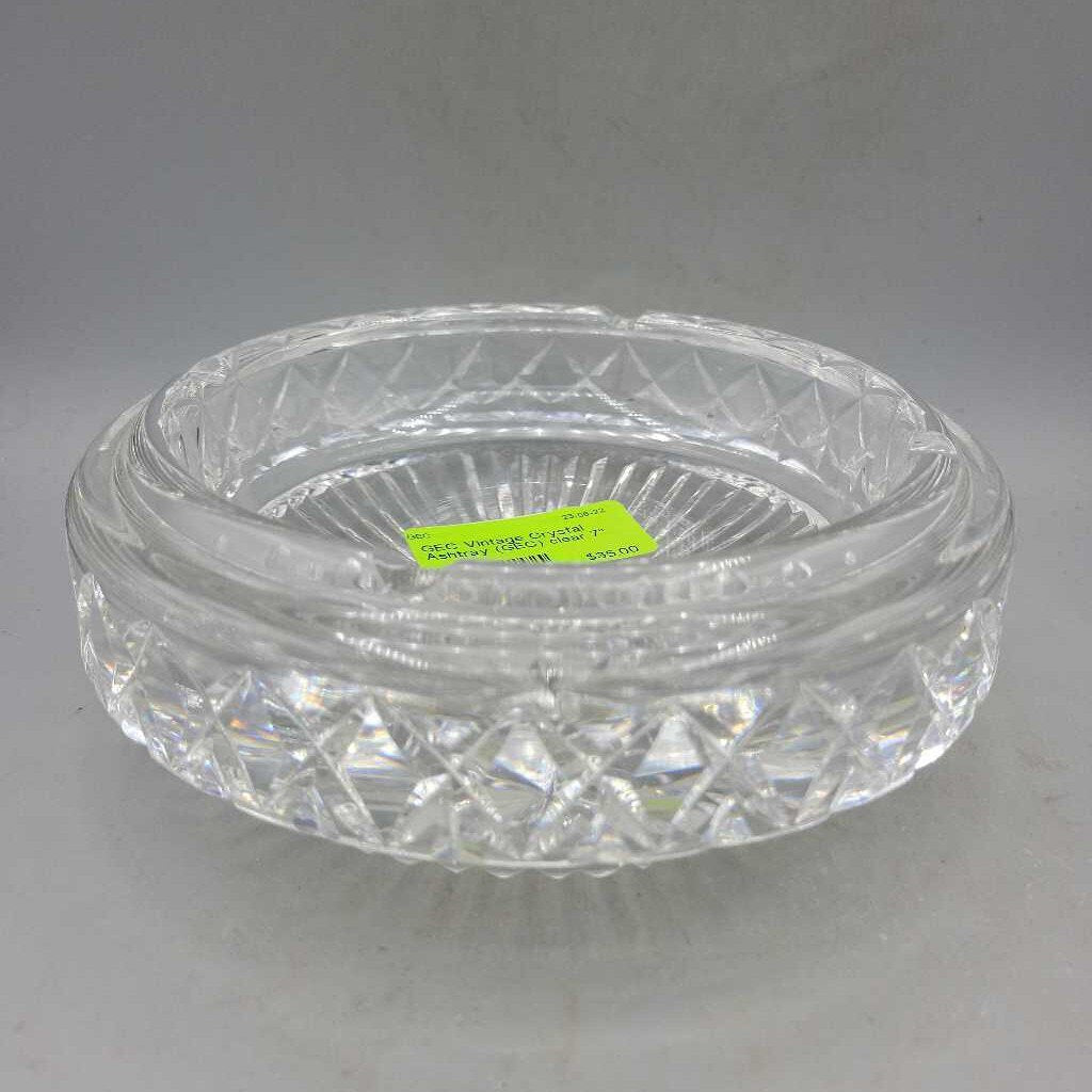 Vintage Crystal Ashtray (GEC)