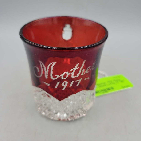 Mother 1917 Ruby Flash Glass (JAS)