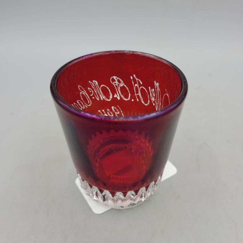 1904 Ruby Flash Glass (JAS)