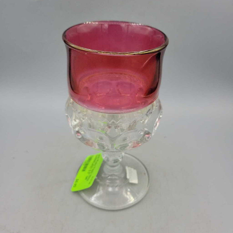 Ruby Flash Wine Goblet(JAS)