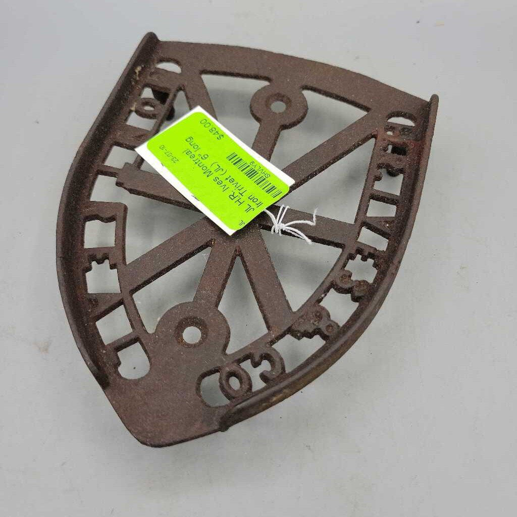 H.R. Ives Montreal Iron Trivet (JL)