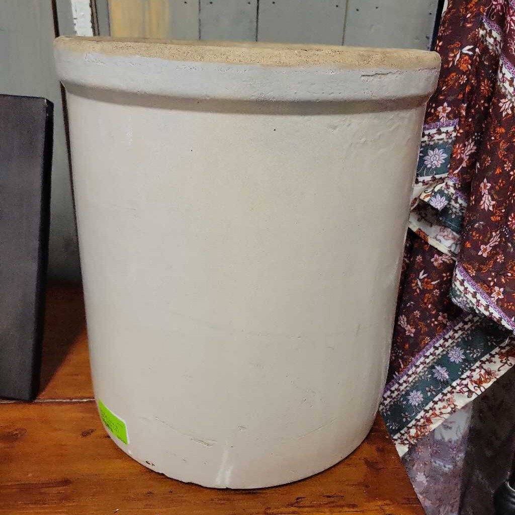 Blue Crown 4 Gallon Crock USA pottery (OH)