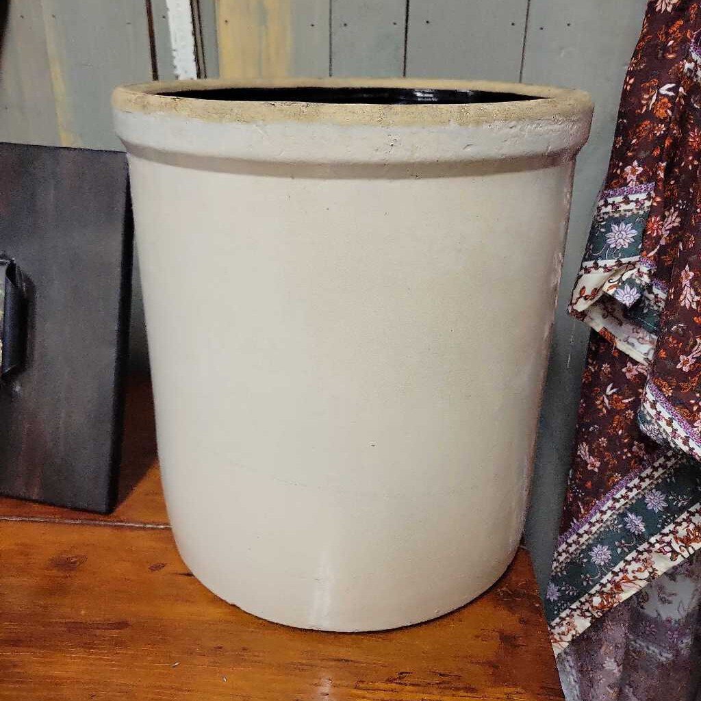 Blue Crown 4 Gallon Crock USA pottery (OH)