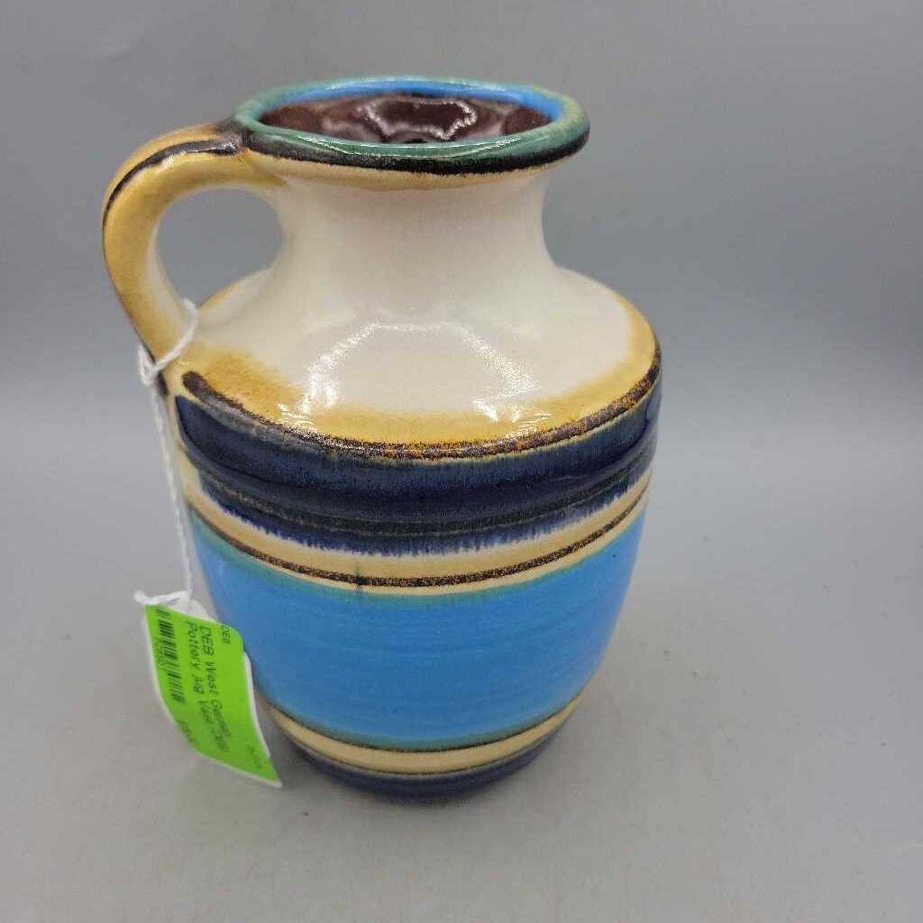 West German Pottery jug Vase (DEB)