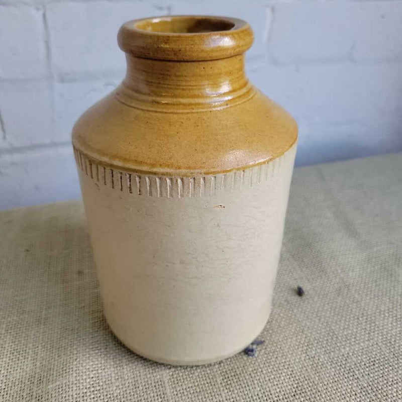 Small Two Toned Stoneware Crock(OH)