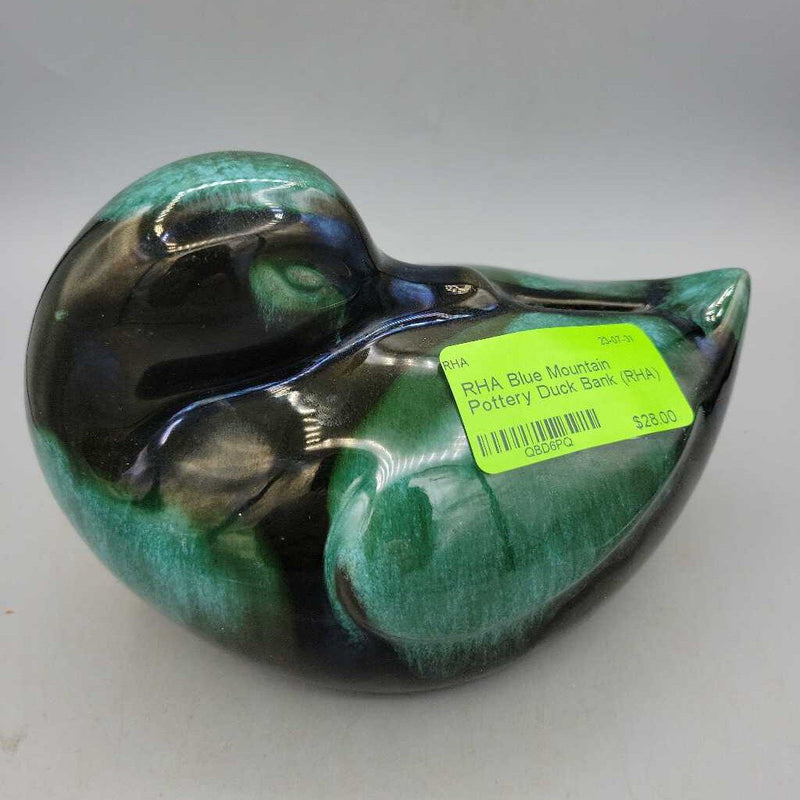 Blue Mountain Pottery Duck Bank (RHA)