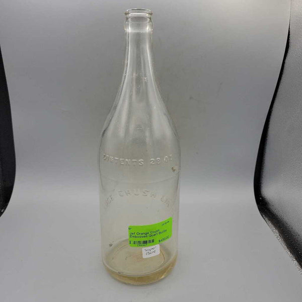 Orange Crush Embossed Quart Bottle (Jef)