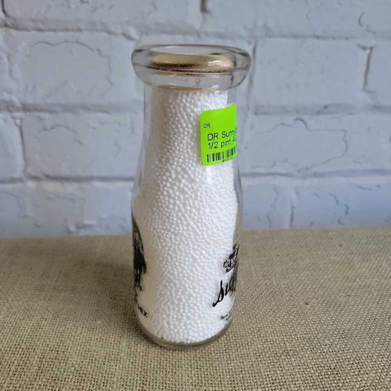 Sunnybrook Dairy 1/2 pint ACL milk Bottle (DR)
