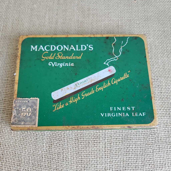 Macdonald's Tobacco Flat 50 tin (DR)